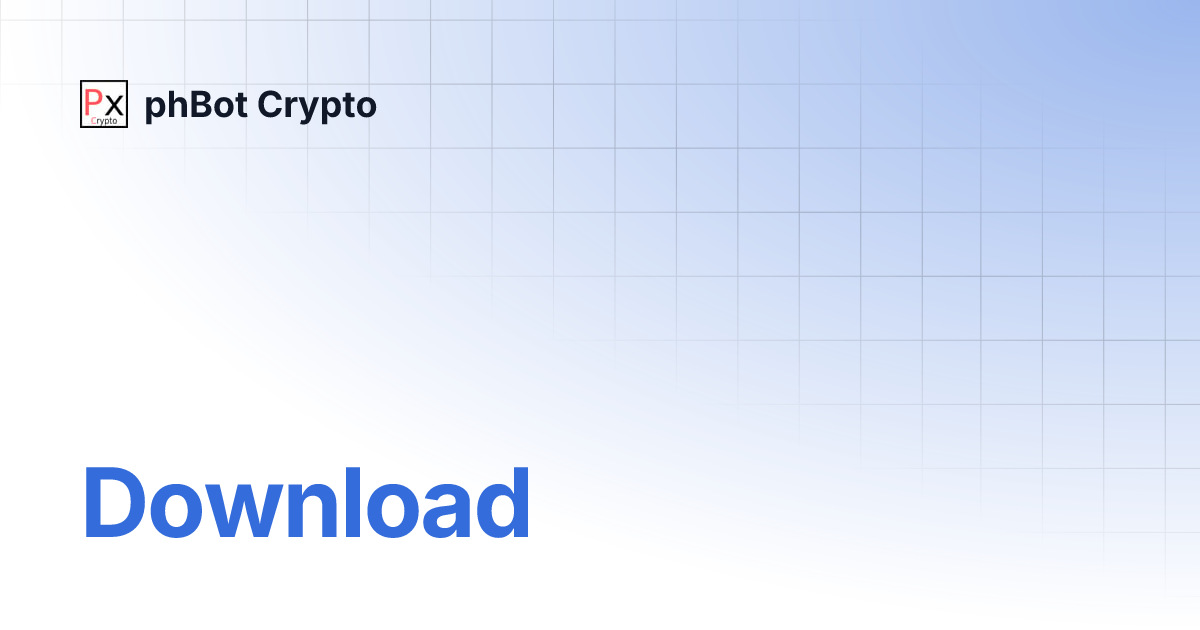 Download | phBot Crypto